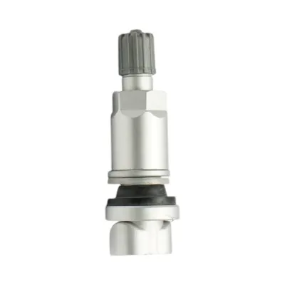 Valva roata tubeless argintie 54mm compatibila senzor TPMS-01 - imagine 2