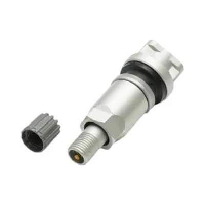 Valva roata tubeless argintie 54mm compatibila senzor TPMS-01 - imagine 3