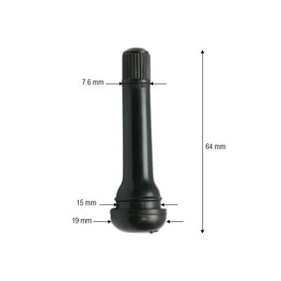 Valva roata tubeless 64mm TR418