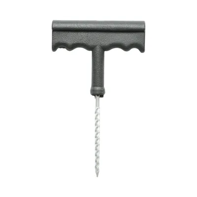 Kit vulcanizare anvelope tubeless la rece cu snur, adeziv, instrument inserare tip ac si alezor - imagine 5