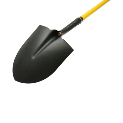 Lopata otel cu varf ascutit tip cazma 220x290x1500mm, coada din fibra de sticla Crownman - imagine 8