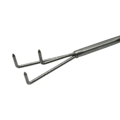 Cultivator gradina cu 3 gheare din otel carbon 65x370mm, maner ergonomic PP Crownman - imagine 6