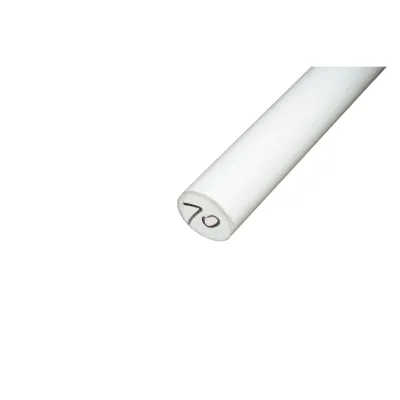 Bara teflon, PTFE, politetrafluoretilena alba 80x330 mm 2.95 kg - imagine 3