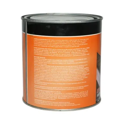 Vopsea email anticoroziva 3 in 1 verde 6016 pe baza de solvent 1L, direct pe rugina, interior si exterior Breckner Germany - imagine 2
