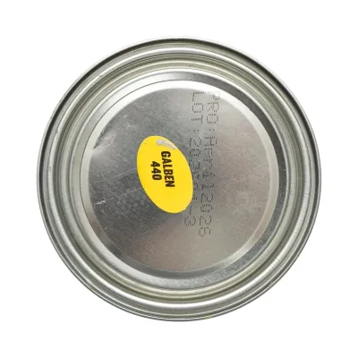 Vopsea email anticoroziva 3 in 1 galben 440 pe baza de solvent 1L, direct pe rugina, interior si exterior Breckner Germany - imagine 4