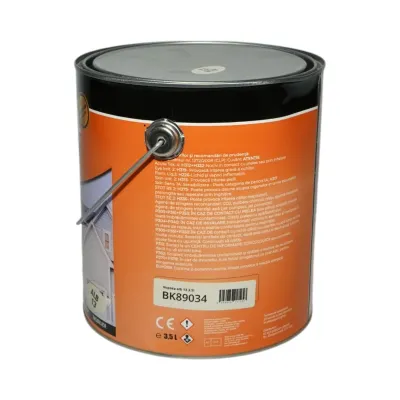 Vopsea email anticoroziva 3 in 1 alb 013 pe baza de solvent 3.5L, direct pe rugina, interior si exterior Breckner Germany - imagine 3