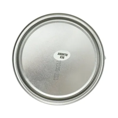 Vopsea email anticoroziva 3 in 1 argintiu 036 pe baza de solvent 3.5L, direct pe rugina, interior si exterior Breckner Germany - imagine 4