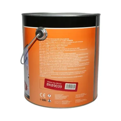 Vopsea email anticoroziva 3 in 1 rosu 270 pe baza de solvent 3.5L, direct pe rugina, interior si exterior Breckner Germany - imagine 3