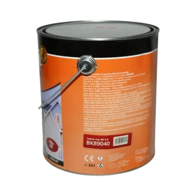 Vopsea email anticoroziva 3 in 1 rosu 280 pe baza de solvent 3.5L, direct pe rugina, interior si exterior Breckner Germany - imagine 3