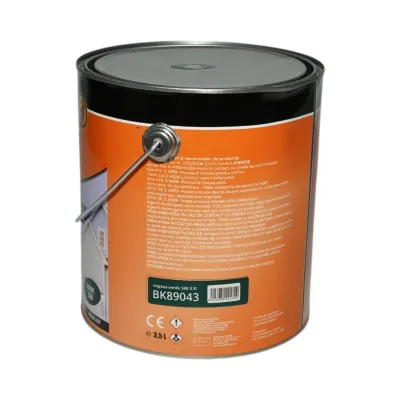 Vopsea email anticoroziva 3 in 1 verde 560 pe baza de solvent 3.5L, direct pe rugina, interior si exterior Breckner Germany - imagine 3