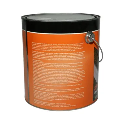 Vopsea email anticoroziva 3 in 1 alb boreal nova pe baza de solvent 3.5L, direct pe rugina, interior si exterior Breckner Germany - imagine 2