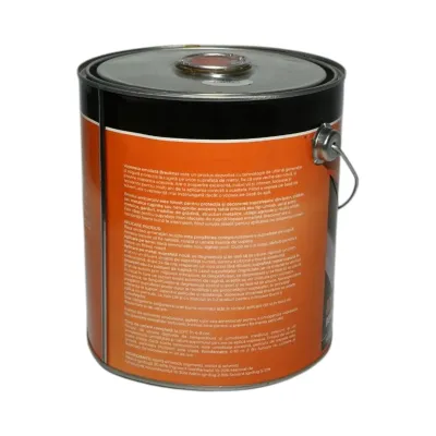 Vopsea email anticoroziva 3 in 1 crom metalizat 029 pe baza de solvent 3.5L, direct pe rugina, interior si exterior Breckner Germany - imagine 2