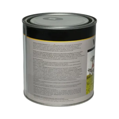 Vopsea email anticoroziva 3 in 1 negru trafic 1K pe baza de solvent 1L, direct pe rugina, interior si exterior Breckner Germany - imagine 2