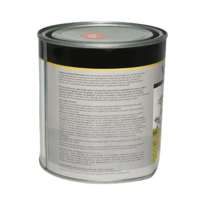 Vopsea email anticoroziva 3 in 1 portocaliu Amazone 1K pe baza de solvent 1L, direct pe rugina, interior si exterior Breckner Germany - imagine 2