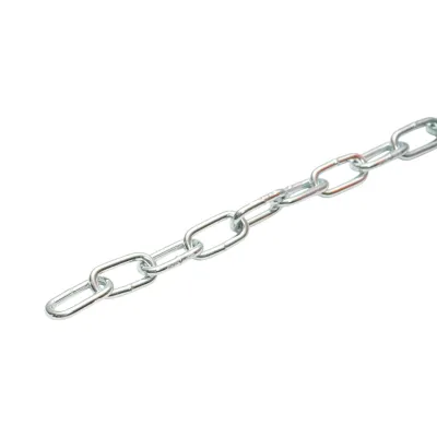Lant din otel zincat cu za scurta 3.5mmx50m - imagine 2