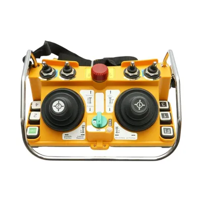 Telecomanda industriala wireless 24V-500V AC/DC cu joystick dublu si butoane IP65 Breckner Germany - imagine 3