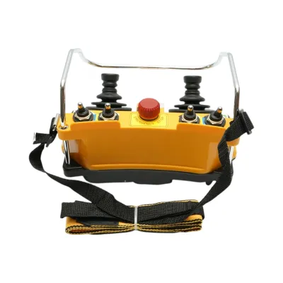 Telecomanda industriala wireless 24V-500V AC/DC cu joystick dublu si butoane IP65 Breckner Germany - imagine 7