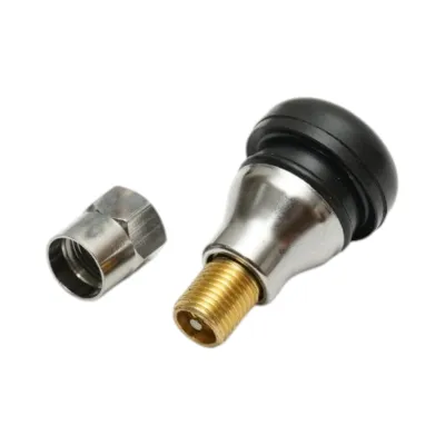 Valva roata auto tubeless 35mm premium EPDM TR412C cromata - imagine 2