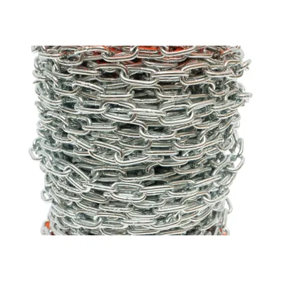 Lant din otel zincat cu za scurta 4.5mmx50m - imagine 2