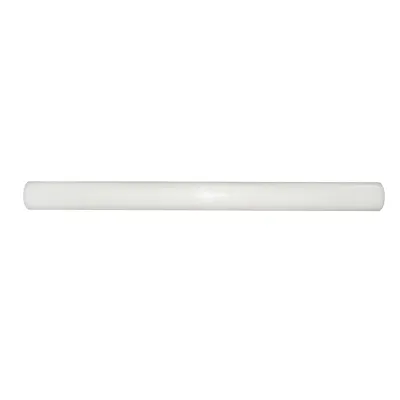 Bara poliamida, polioximetilena-poliacetal POM alba 330x50mm 0.95KG - imagine 3