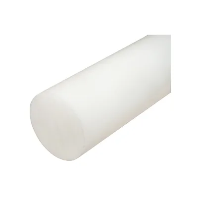 Bara poliamida, polioximetilena-poliacetal POM alba 330x50mm 0.95KG