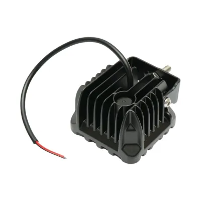 Set 2 proiectoare patrate LED 20W, 9-32V, 5700K, 2000lm, carcasa aluminiu 80x55x74mm IP67 Breckner Germany - imagine 7