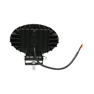 Proiector oval LED cu DRL 17W, 9-36V, 47 LED-uri, alb-galben, carcasa aluminiu 141x106x38mm IP67 Breckner Germany - imagine 4