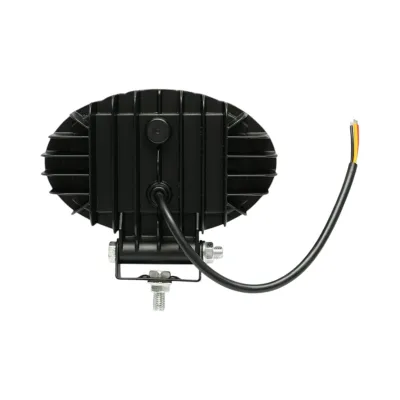 Proiector oval LED cu DRL 17W, 9-36V, 54 LED-uri, alb-galben, carcasa aluminiu 141x106x38mm IP67 Breckner Germany - imagine 4