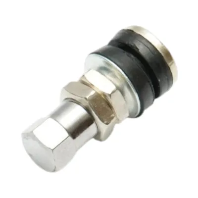 Valva roata tubeless metalica cromata 32.5mm VAMD161 32.5mm pentru motociclete, scutere si trotinete - imagine 5