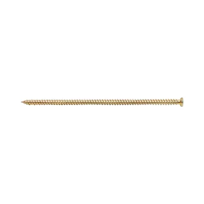 Surub montaj usi-ferestre 7.5x182mm, torx TX30, otel zincat galben 100 buc/cutie - imagine 3