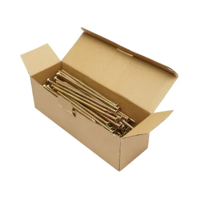 Surub montaj usi-ferestre 7.5x182mm, torx TX30, otel zincat galben 100 buc/cutie - imagine 5
