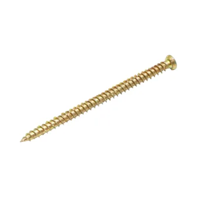 Surub montaj usi-ferestre 7.5x112mm, torx TX30, otel zincat galben 100 buc/cutie - imagine 2