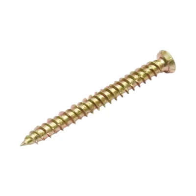 Surub montaj usi-ferestre 7.5x72mm, torx TX30, otel zincat galben 100 buc/cutie - imagine 2