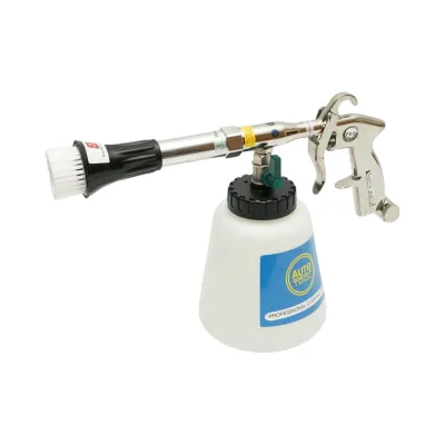 Pistol pneumatic curatare tapiterie interior Tornador profesional cu adaptor vacuum 1L Breckner Germany - imagine 4