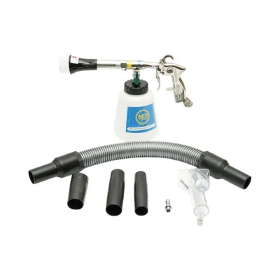 Pistol pneumatic curatare tapiterie interior Tornador profesional cu adaptor vacuum 1L Breckner Germany