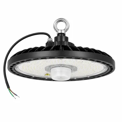 Lampa industriala LED High-Bay 150W, 220V, 5000K, 22500lm, senzor de miscare cu microunde pentru hale, depozite 265x86mm Breckner Germany