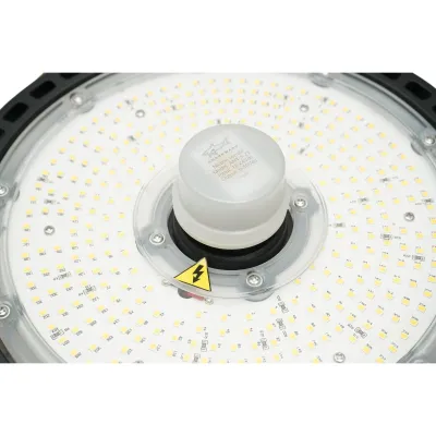 Lampa industriala LED High-Bay 150W, 220V, 5000K, 22500lm, senzor de miscare cu microunde pentru hale, depozite 265x86mm Breckner Germany - imagine 9