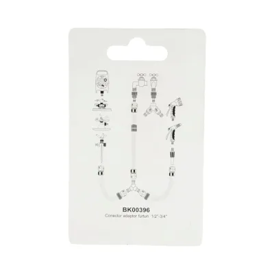 Adaptor robinet furtun gradina Fi 1/2-3/4 inch, cupla rapida 3/4 inch Breckner Germany - imagine 6