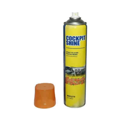 Spray silicon bord antistatic portocala 650ml Breckner Germany - imagine 2