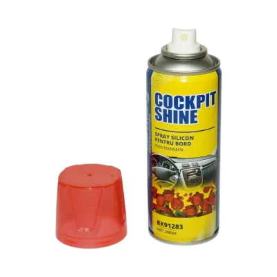 Spray silicon bord antistatic trandafir 200ml Breckner Germany - imagine 2