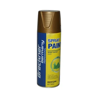 Spray vopsea auriu pe baza de apa 450ml Breckner Germany - imagine 3
