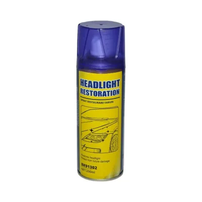 Spray restaurare faruri cu 2 foi abrazive 200ml Breckner Germany - imagine 2