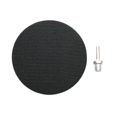 Suport disc slefuire 125mm Velcro, adaptor M14 pentru polizor unghiular si bormasina Breckner Germany - imagine 3