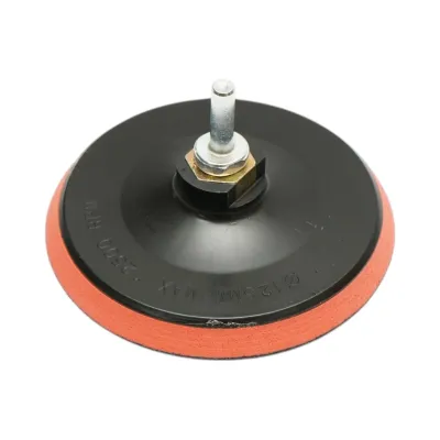 Suport disc slefuire 125mm Velcro, adaptor M14 pentru polizor unghiular si bormasina Breckner Germany - imagine 4