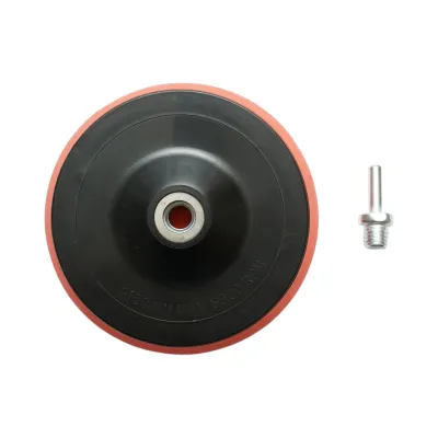 Suport disc slefuire 150mm Velcro, adaptor M14 pentru polizor unghiular si bormasina Breckner Germany - imagine 2