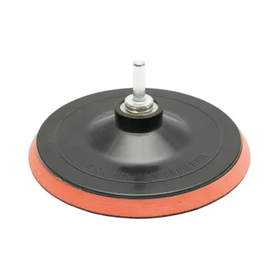 Suport disc slefuire 150mm Velcro, adaptor M14 pentru polizor unghiular si bormasina Breckner Germany - imagine 4