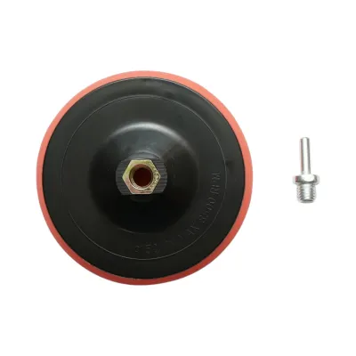 Suport disc slefuire 150mm Velcro, adaptor M14 pentru polizor unghiular si bormasina Breckner Germany - imagine 2