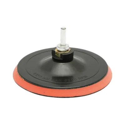 Suport disc slefuire 150mm Velcro, adaptor M14 pentru polizor unghiular si bormasina Breckner Germany - imagine 4