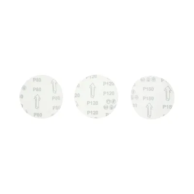 Set slefuire si polisare 125mm Velcro, bureti polisare, pad lana, pad abraziv, discuri abrazive P80, P120, P180, adaptor M14 pentru polizor unghiular si bormasina 9 piese Breckner Germany - imagine 8