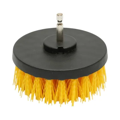 Set 4 perii rotative pentru curatare cu bormasina 50mm, 90mm, 100mm, 125mm, prindere 1/4 inch Breckner Germany - imagine 9